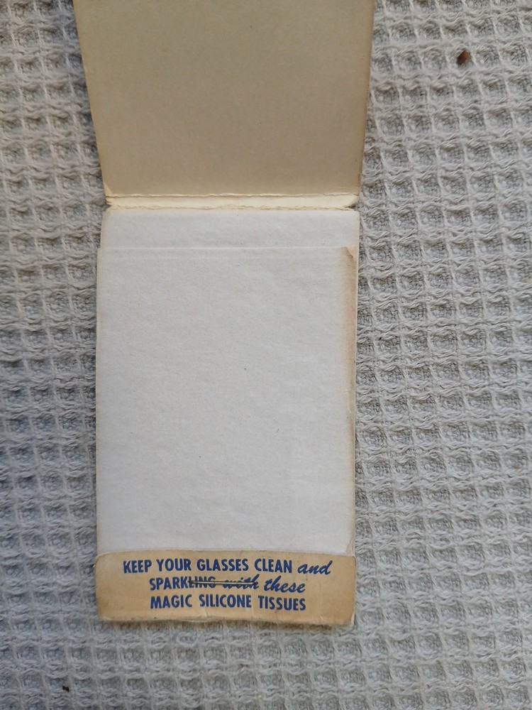 Vintage Magic Silicone Tissues Optical Advertising