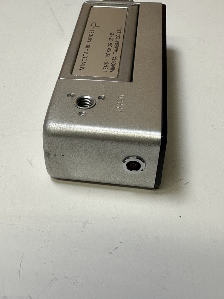 Minolta-16 MG And Minolta-16 Camera (Untested)