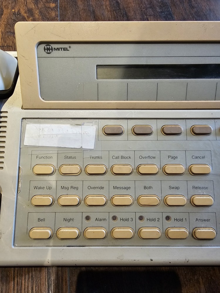 Mitel SX-50 Console 9104-060-001-NA READ UNTESTED