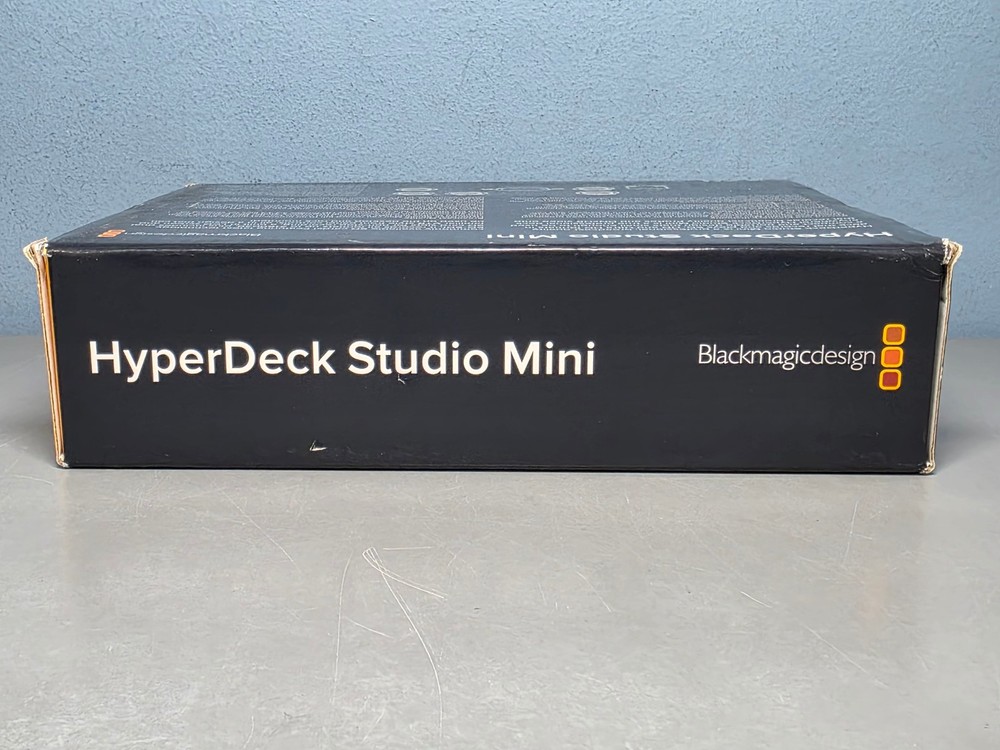 Blackmagicdesign HyperDeck Studio Mini Broadcast Deck Dual SD & UHS-II Card Read