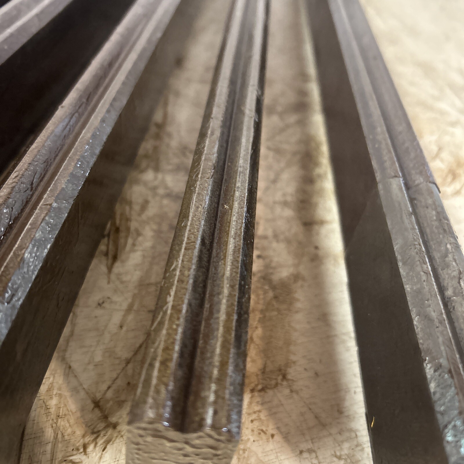 3/8” V Opening Bottom Die, 2’-12’ Long, 18 Gauge Bottom Die, .375”v, No.2-3/8”.