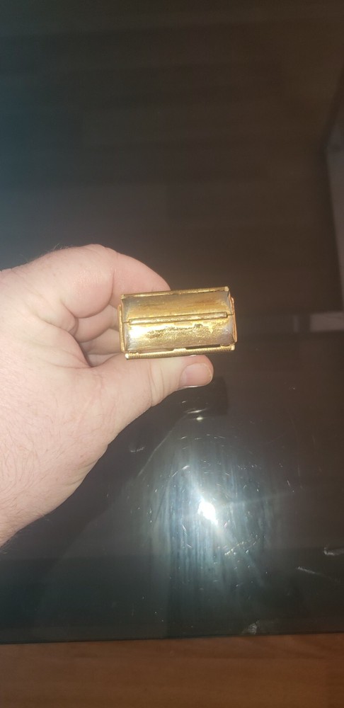 gillette gold safety razor vintage