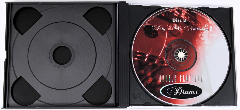 Ilio Double Platinum Drums Sample Library/Sound Library/Sampling Double CD
