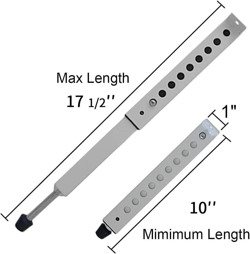 A/c Security Window Lock Bar Window Security Bars Sturdy Steel Extends From 10