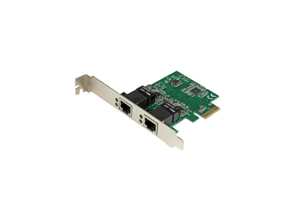 StarTech.com Dual Port Gigabit PCI Express Server Network Adapter - ST1000SPEXD4