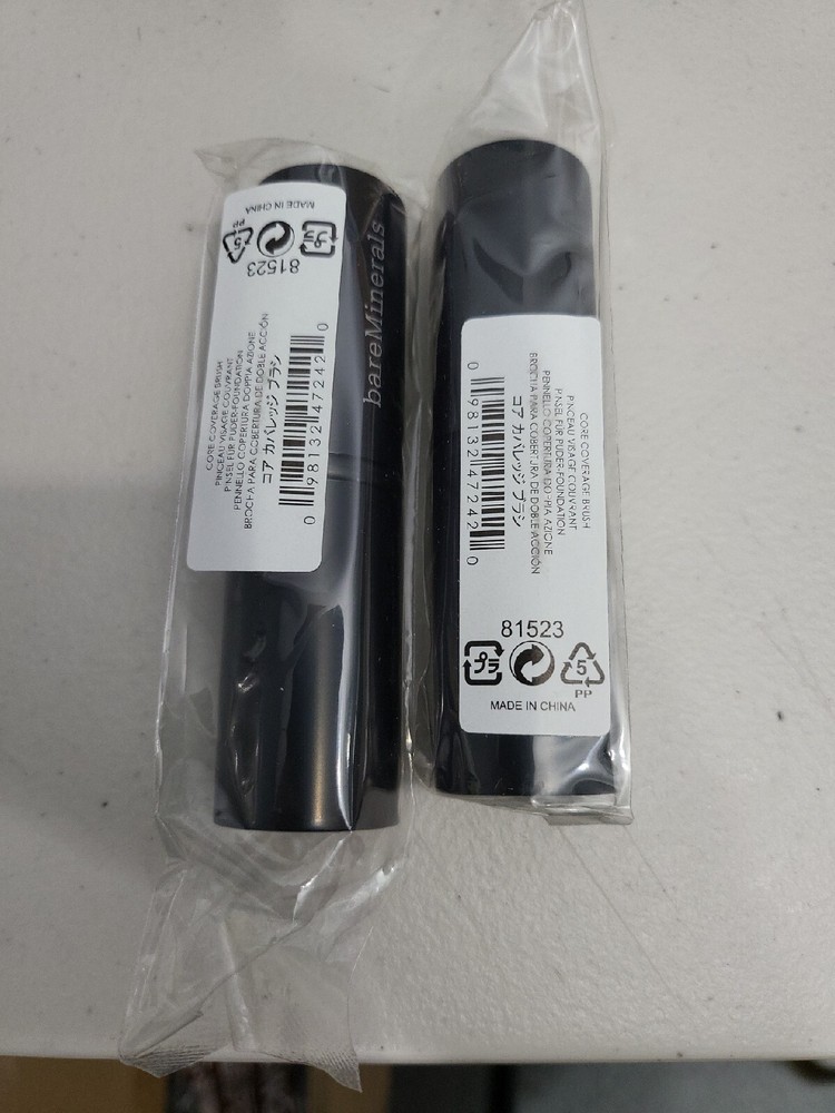 2 X bareMinerals Core Coverage Brushes  New-Sealed