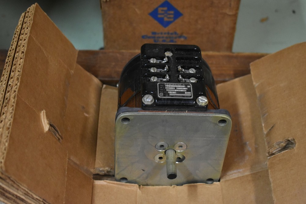 POWERSTAT VARIABLE TRANSFORMER MODEL Q116 0-140 V OUTPUT