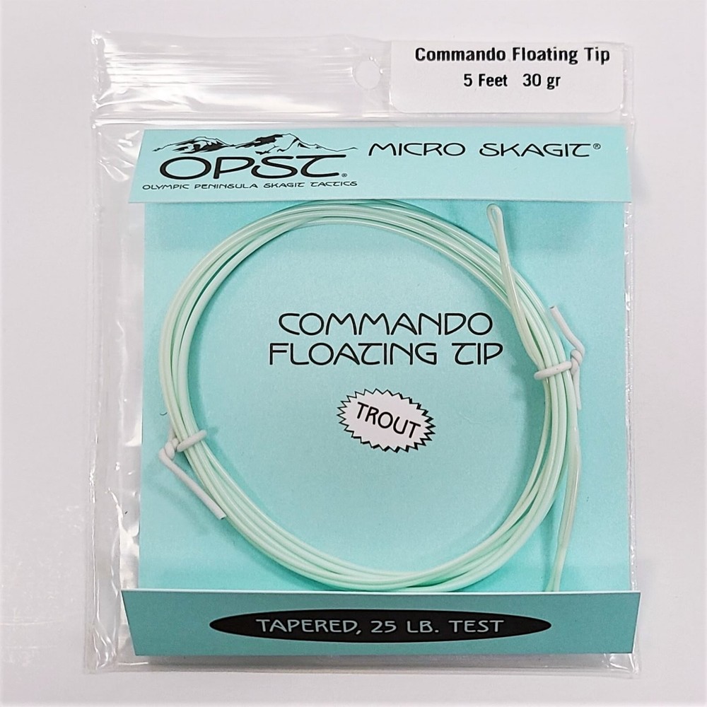 OPST Micro Skagit Commando Floating Tip - 5 Foot, 30 Grain - New
