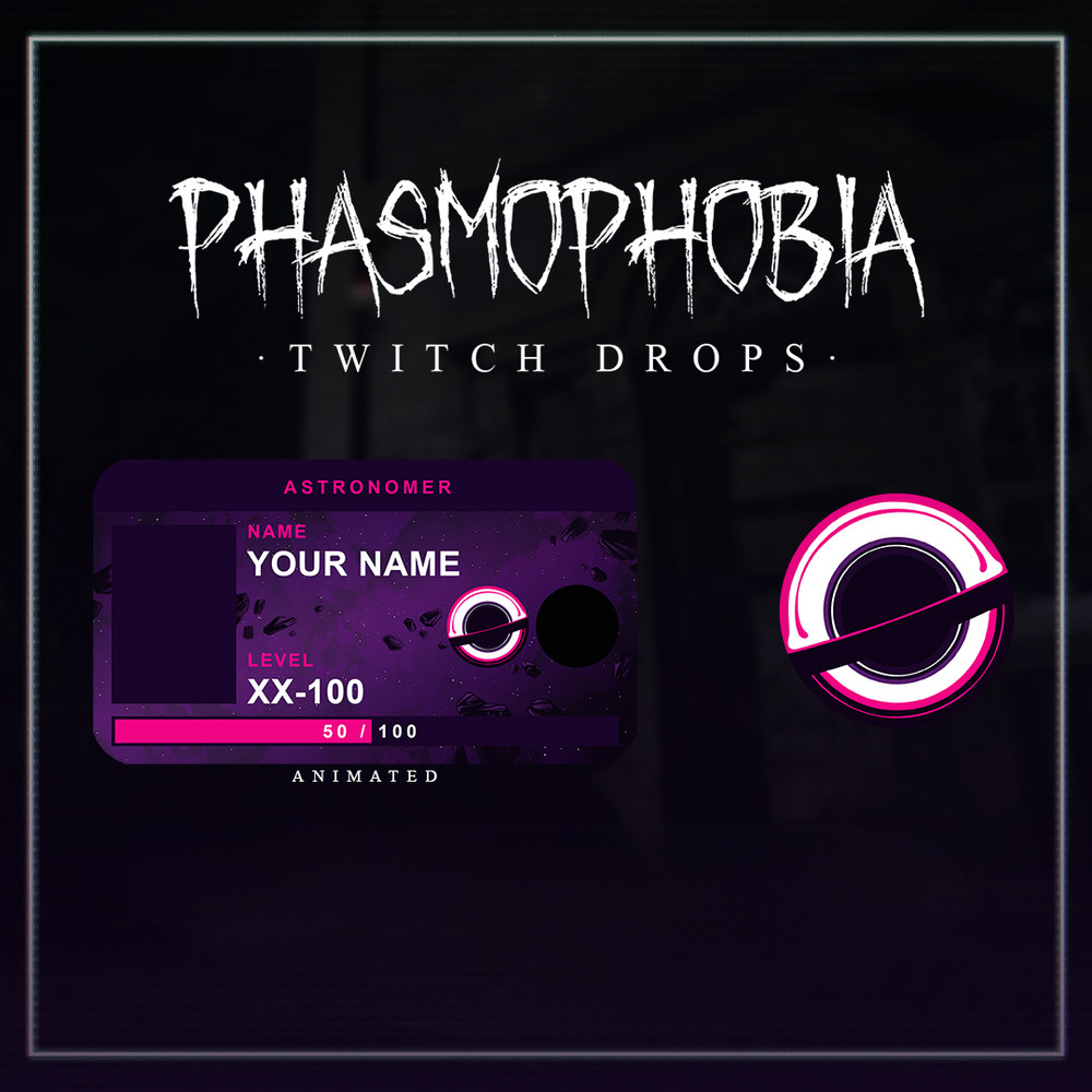 Phasmophobia Twitch Drops - 22 Items - All Possible Drops (Astronomer)