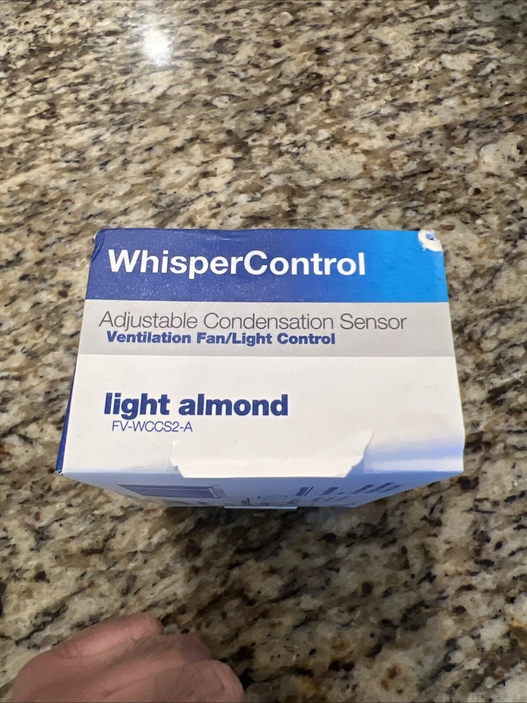 Panasonic WhisperControl FV-WCCS2-A Almond Adjustable Condensation Sensor NEW