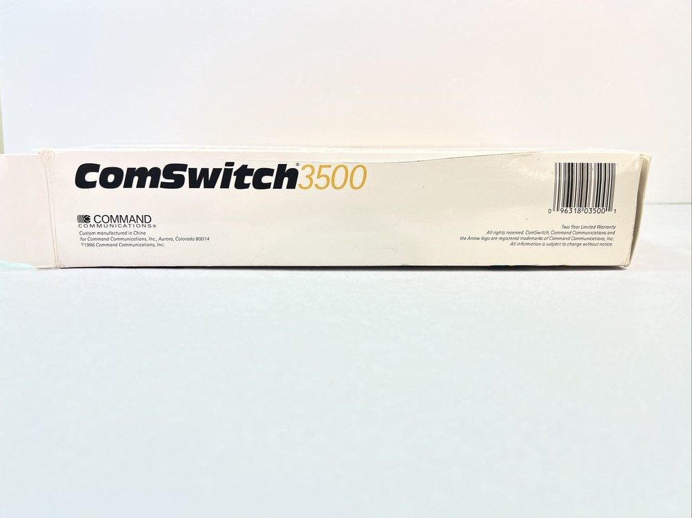 Command Communications Com (CS3500) 4-Ports External Switch