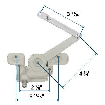 Andersen E Z Split Arm Operator Hardware for Casement Windows Standard Series