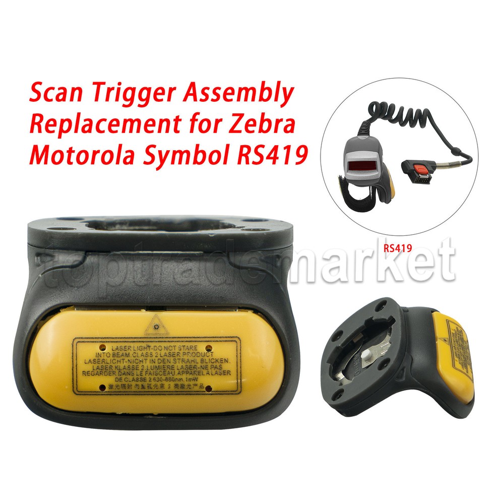 Scan Trigger Assembly Replace for Zebra  Symbol RS419 RS409 Scanner TOP