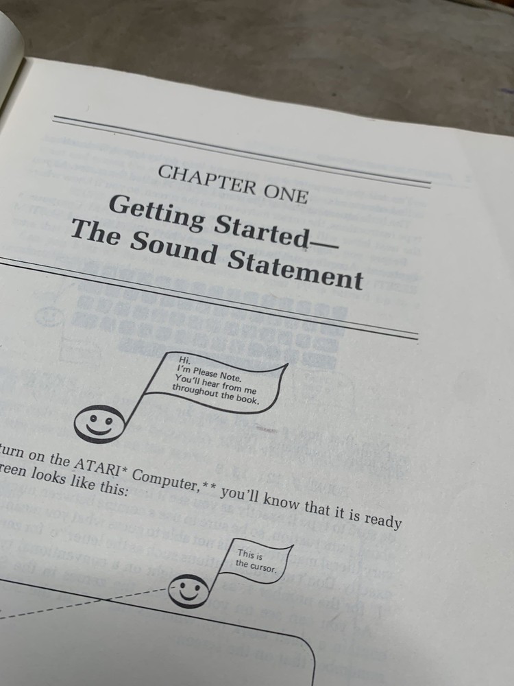 1982 Atari Sound And Graphics Book A Self-Teaching Guide
