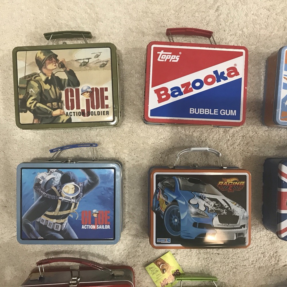 Collection Of 9 Lunch Boxes!