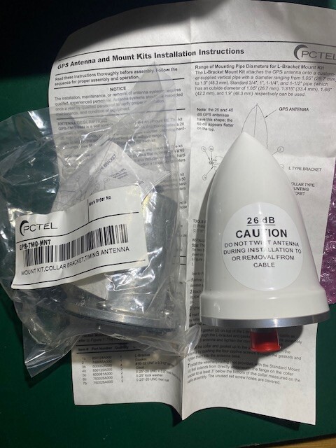 Lucent GPS Antenna 26 DB Gain - Comcode 408936896