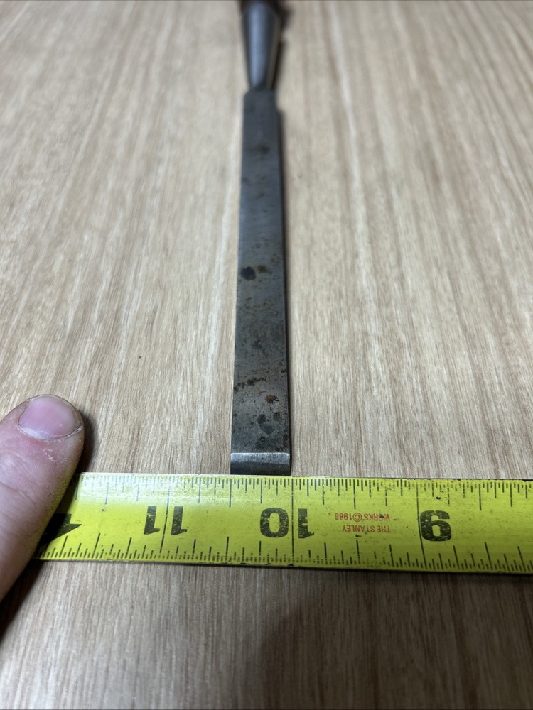 Vintage 1/2” Socket Chisel Woodworking Tool 12.5” Long