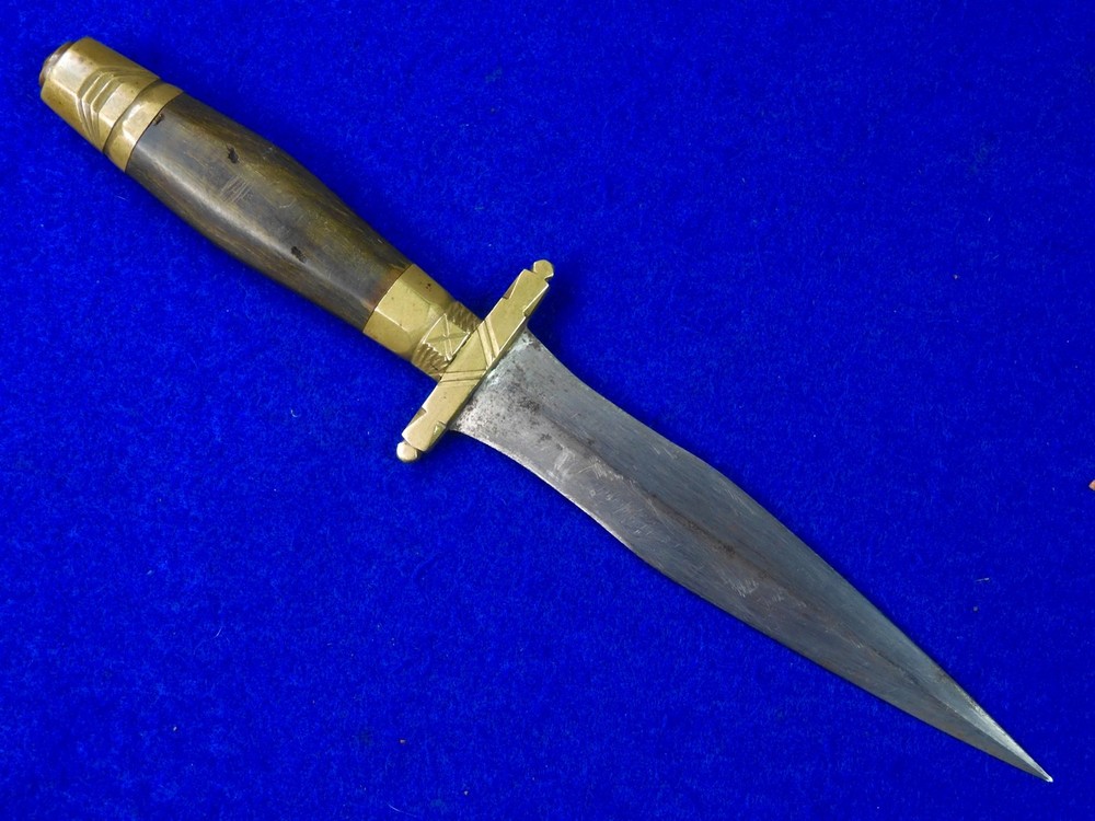 US WW2 Philippines Bring Back Boot Fighting Knife w/ Sheath