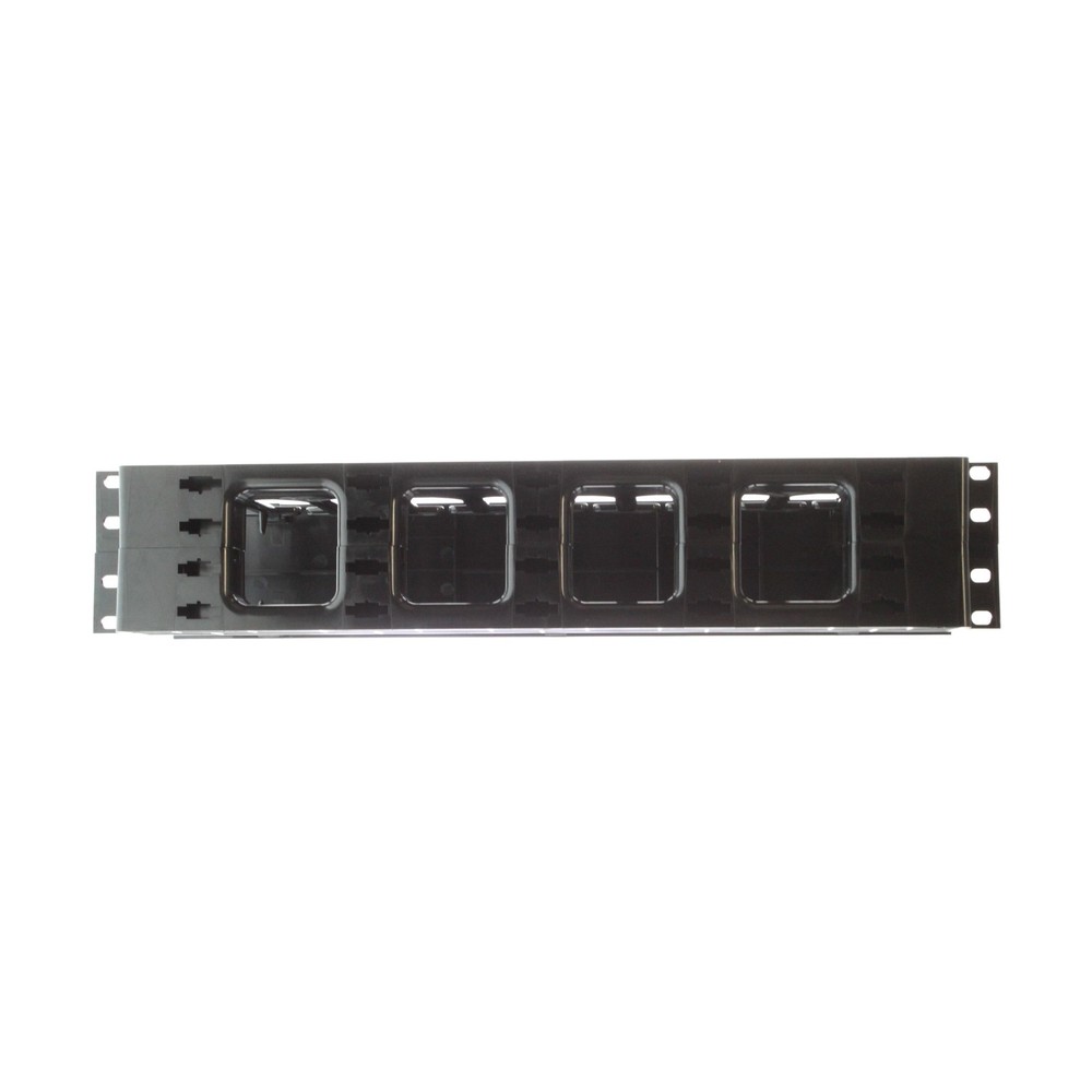 LEGRAND ORTRONICS OR-DHMC2RU DOUBLE SIDED HORIZONTAL CABLE MANAGER, RACK MOUNT