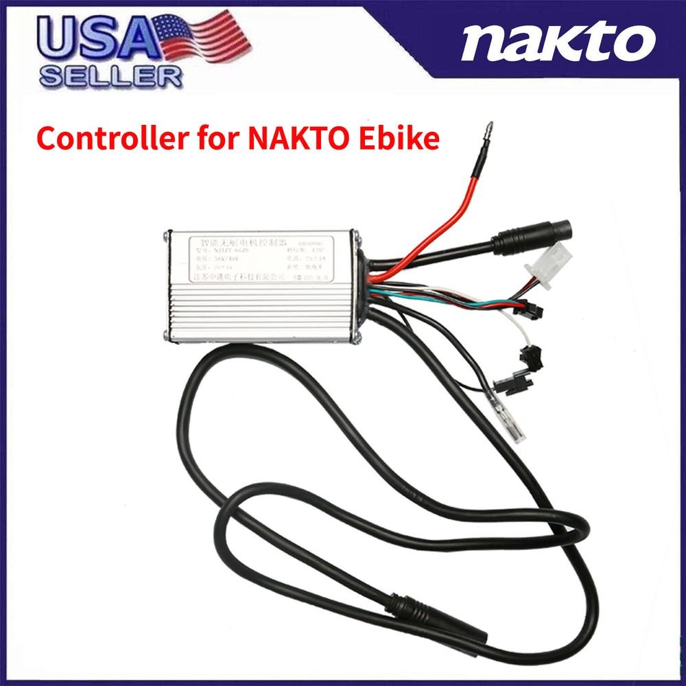 Ebike controller Replacement, Electric Bike Controller for NAKTO Ebike USA
