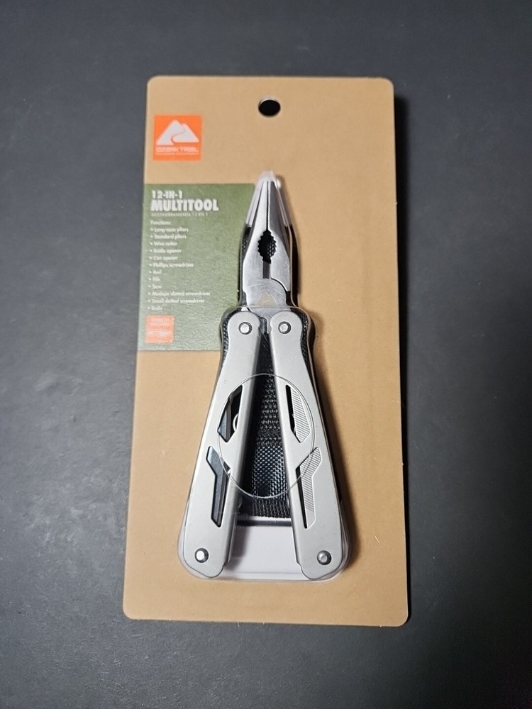 Ozark Trail 12-in-1 Multitool with Sheath