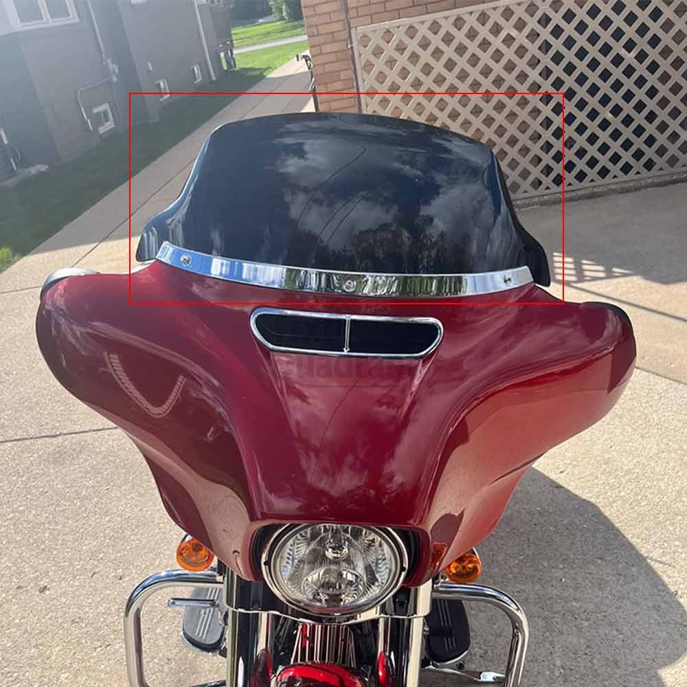 10.5" Wave Windshield Windscreen For Harley Electra Glide Ultra Classic 2014-22
