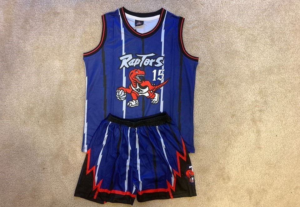 Youth Carter High-Quality Jersey Shorts Raptors Basketball 2T thru XL 14-16