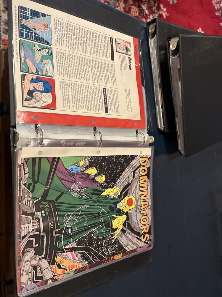 Comic Book Bio Binder