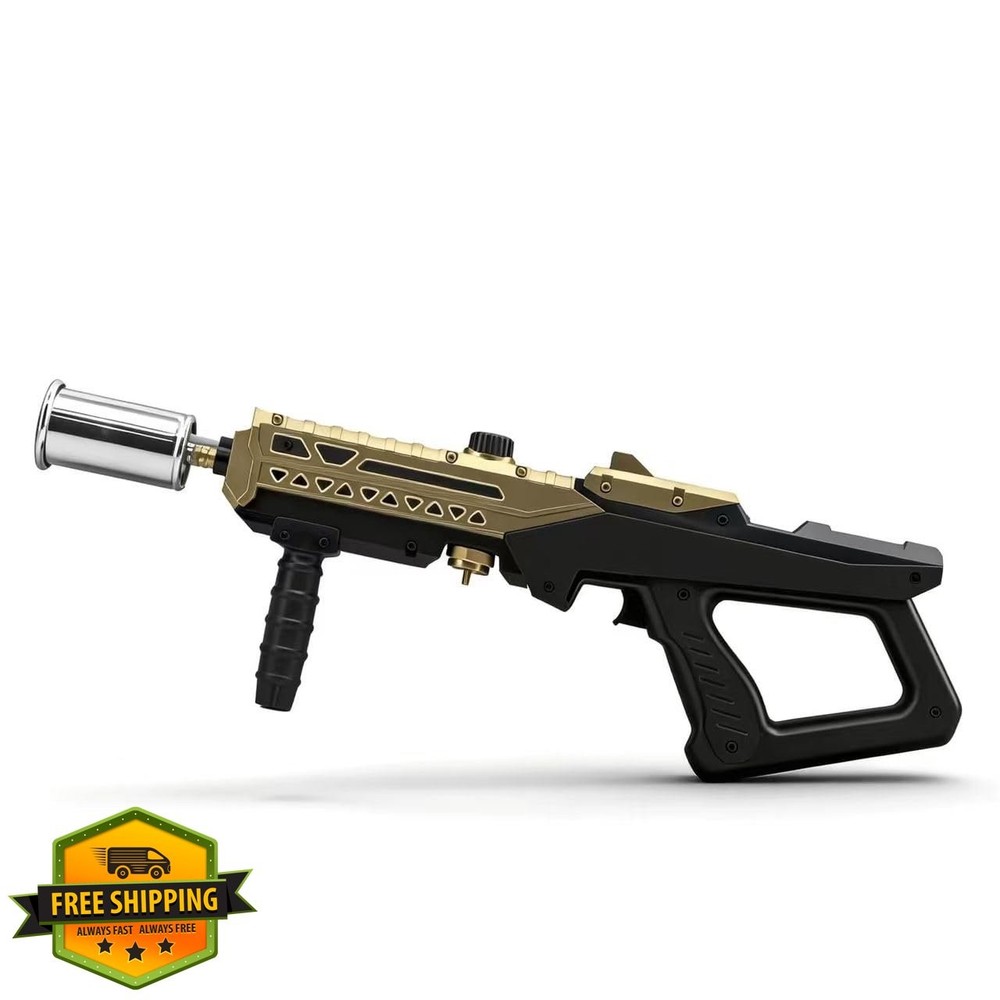 Propane Torch for Searing, Camping, Baking - Adjustable Flame Thrower Gun