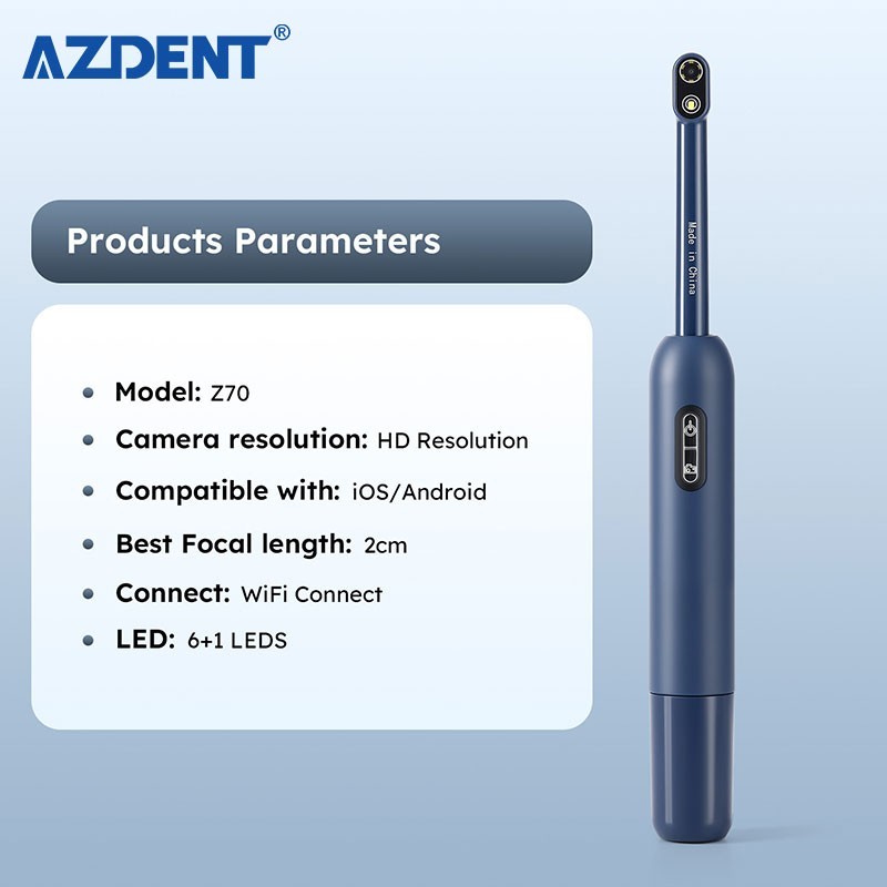 7 LED Dental Wifi Intraoral Camera 1S Wireless Imaging Intra Oral Endoscope