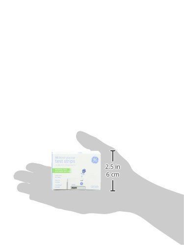 GE100 Blood Glucose Test Strips, Gold Electrode, 50 Count, 05/2025 Bionime New