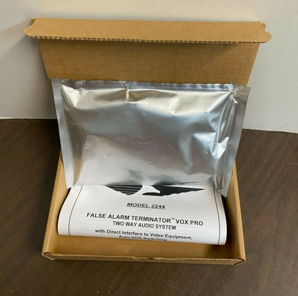 Eagle Model 2244 Terminator VOX PRO Two Way Audio Alarm Verification Module