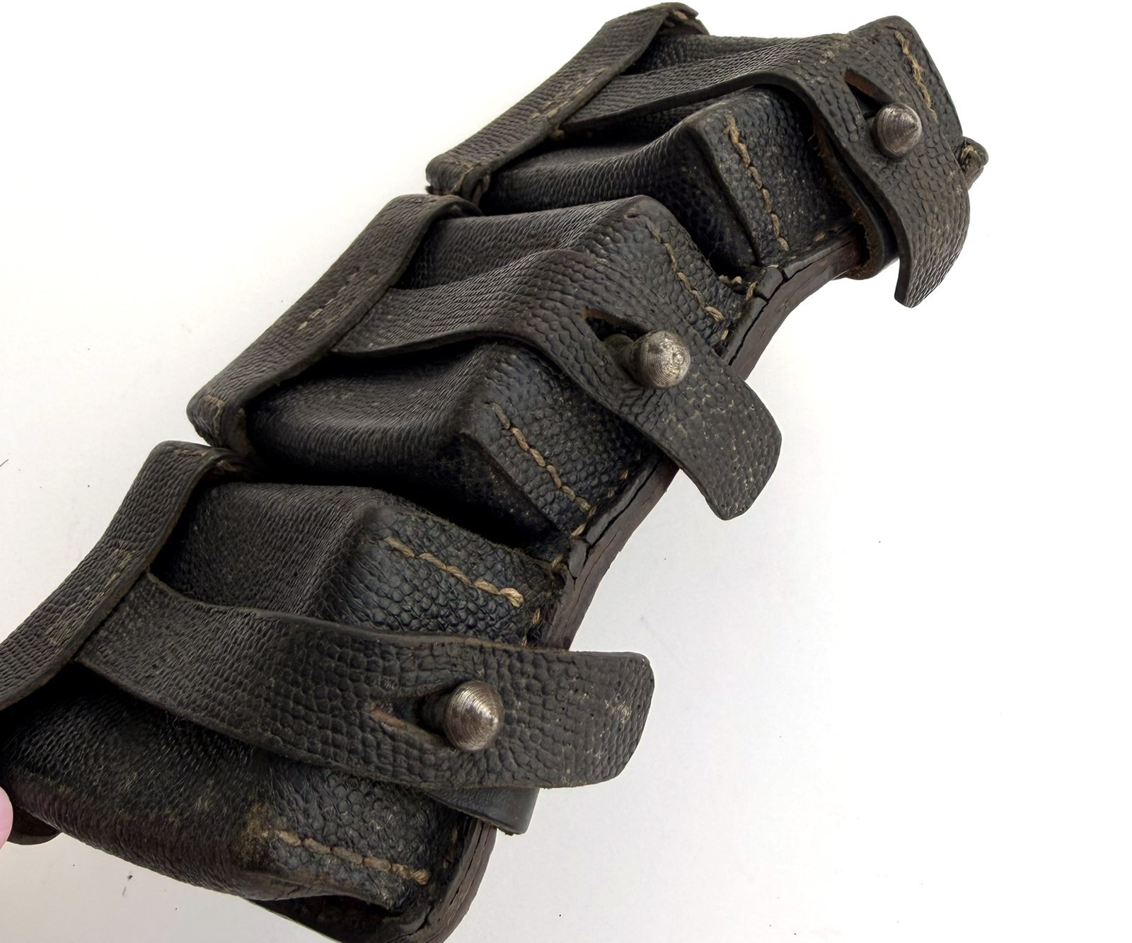 WWII German Ammo Pouch for 98k Mauser Rifle. Marked and Dated 1942