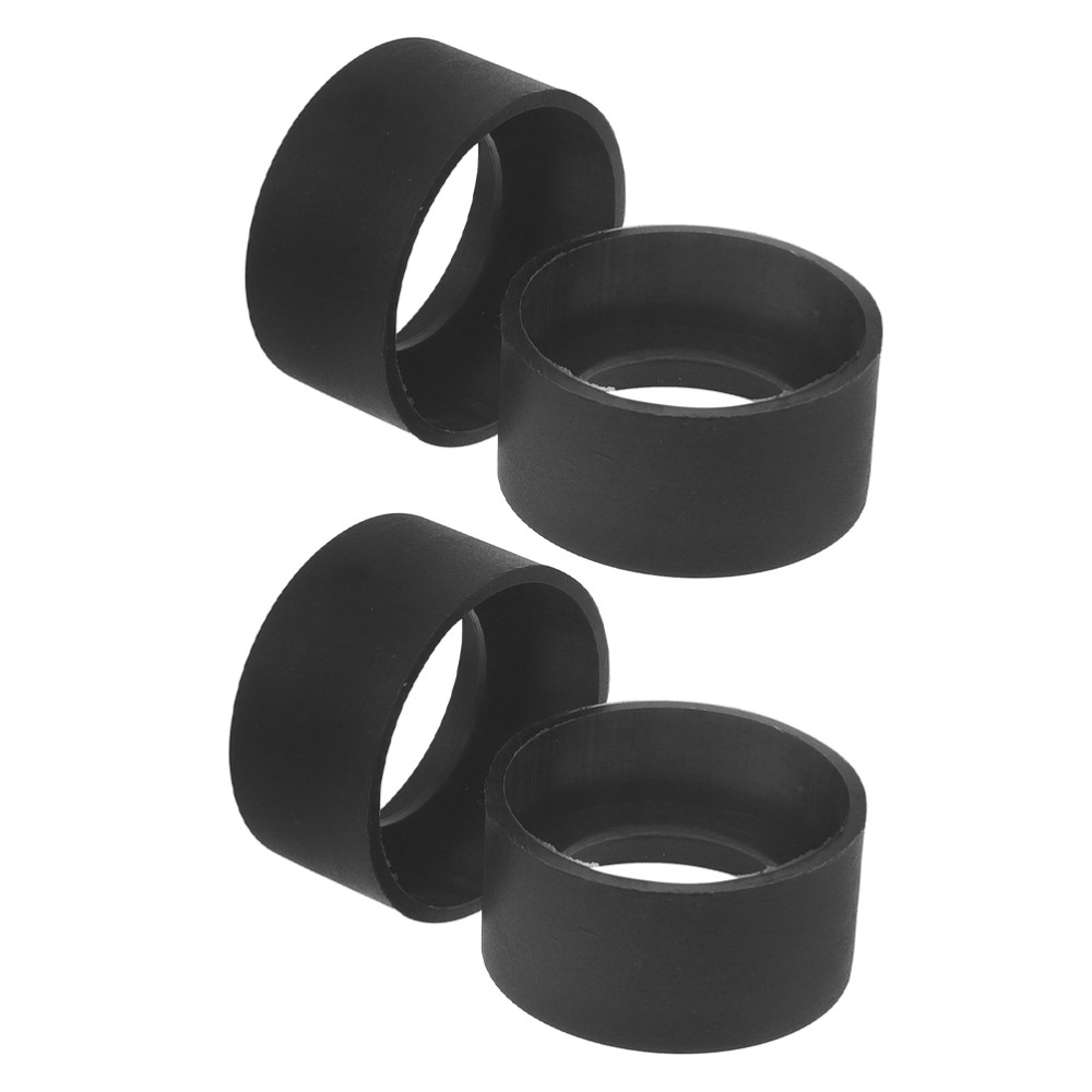 Rubber Eyepiece Protector Guards for Microscopes - 4 Pcs Set