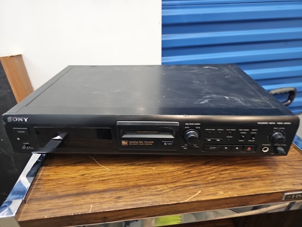 sony minidisc player