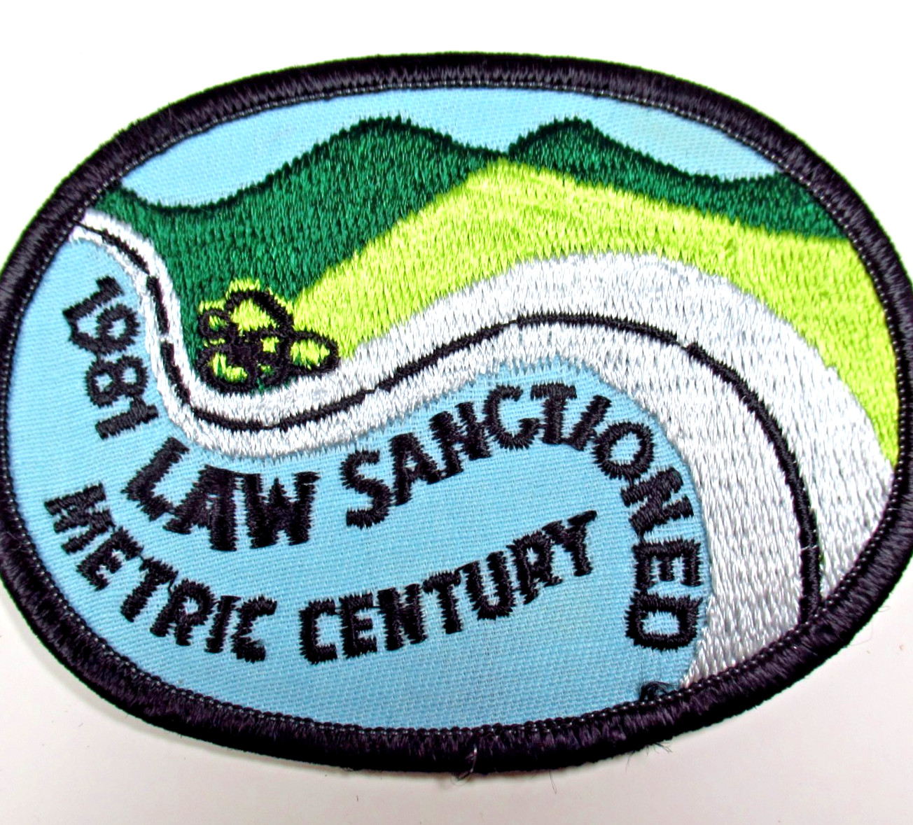 League of American Wheelmen Patch 1981 Sanctioned Metric Century