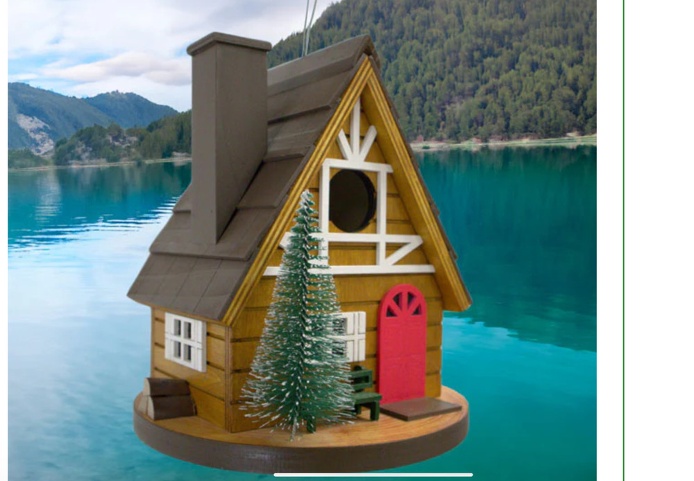 Home Bazaar Pine Crest Cabin Hang Or Mount