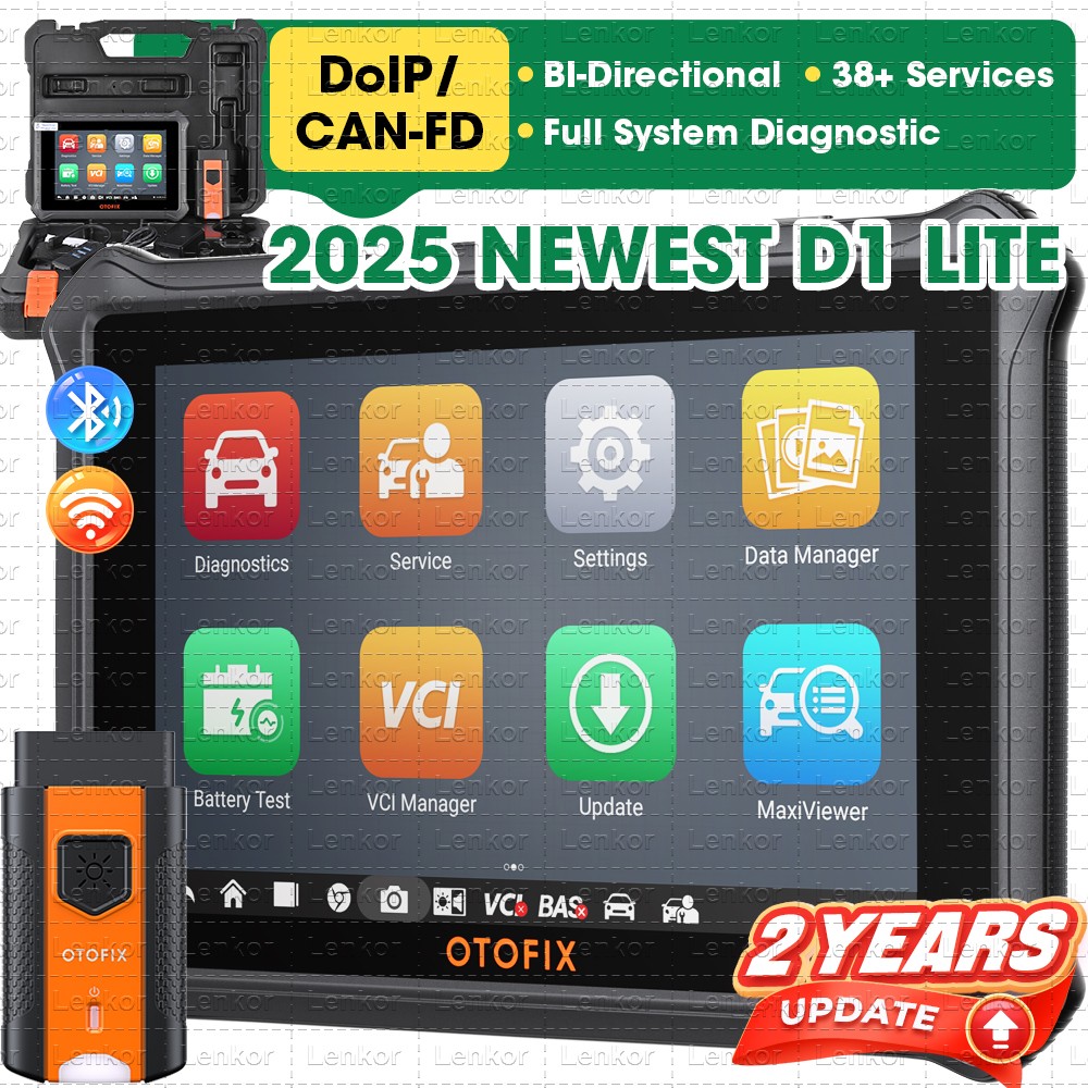 2025 OTOFIX D1 Lite Bidirectional Full System Diagnostic Tool Key Coding Scanner