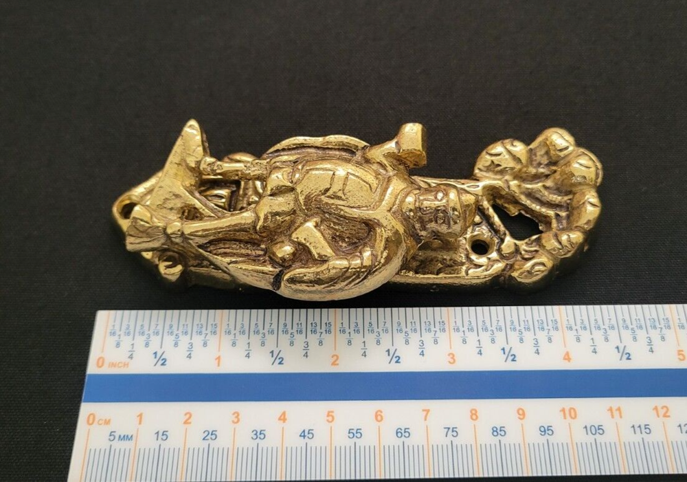 Vintage Mid-Century Brass Door Knocker