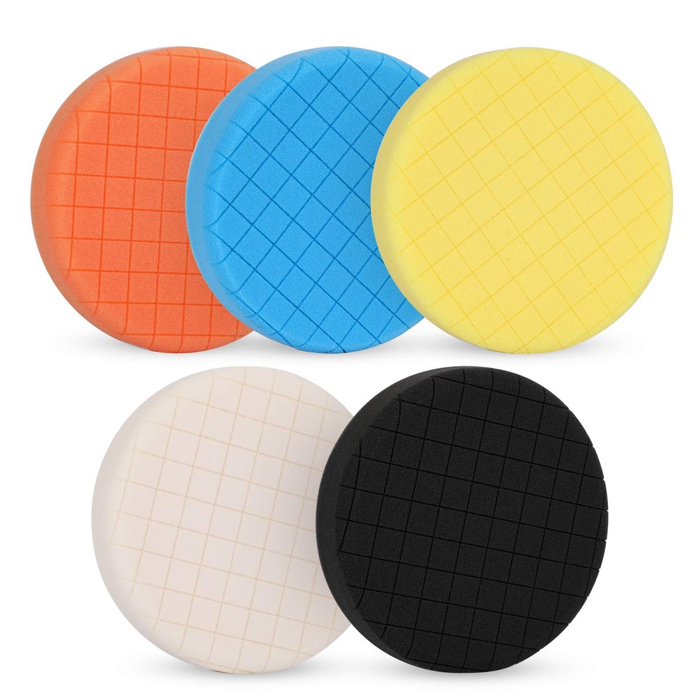 6 Inch Buffing Polishing Pads 5Pcs for Car Buffer, Compounding & Waxing