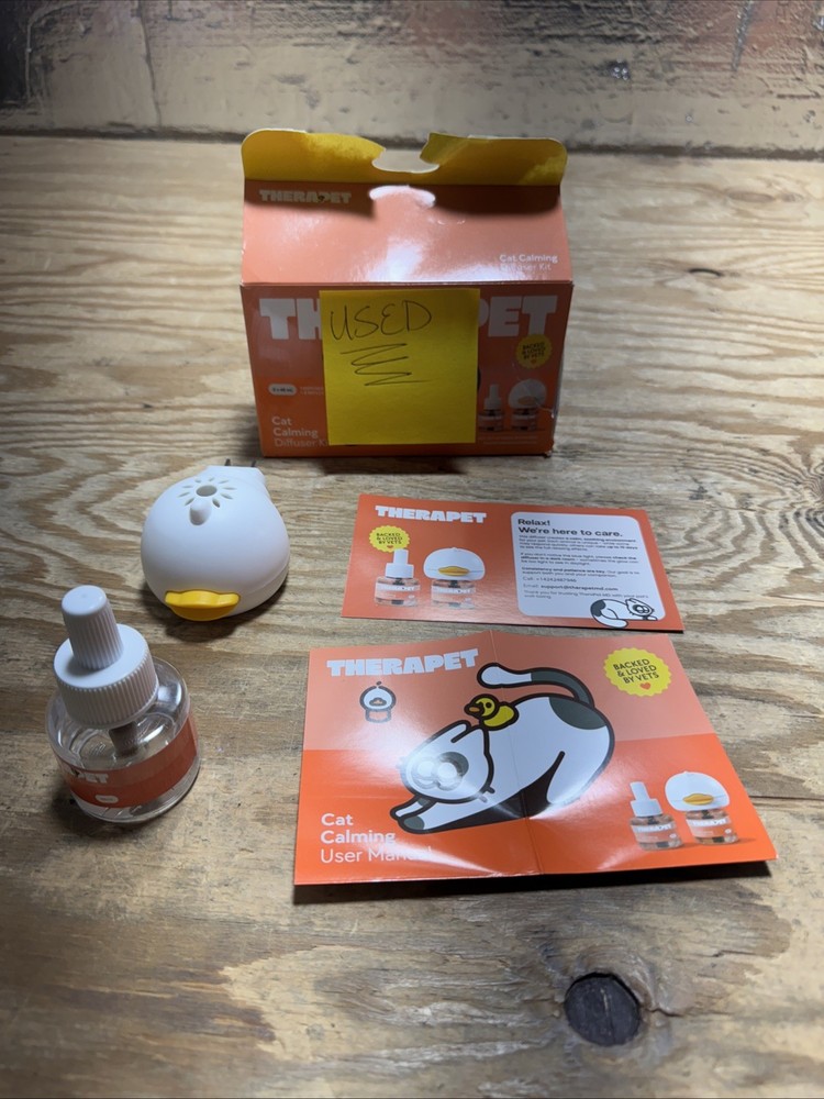 Cat Calming Diffuser Cat Pheromone Diffuser for Stress Pee Spraying USED