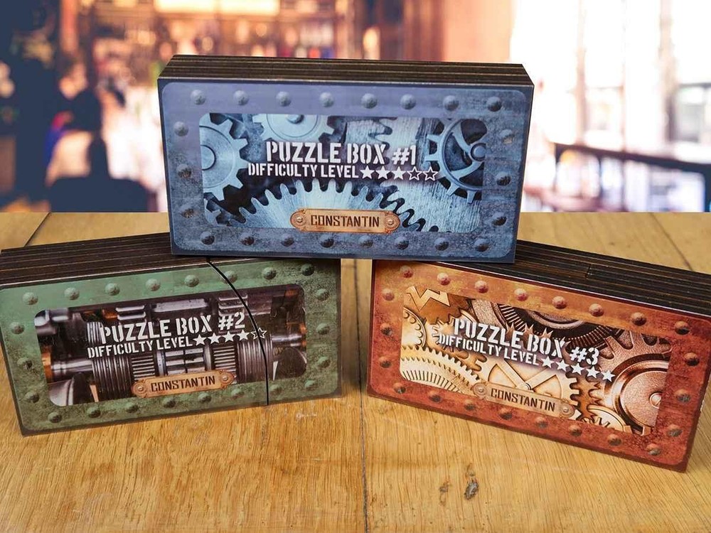 Constantin Puzzle Box #2 - Secret Puzzle Box