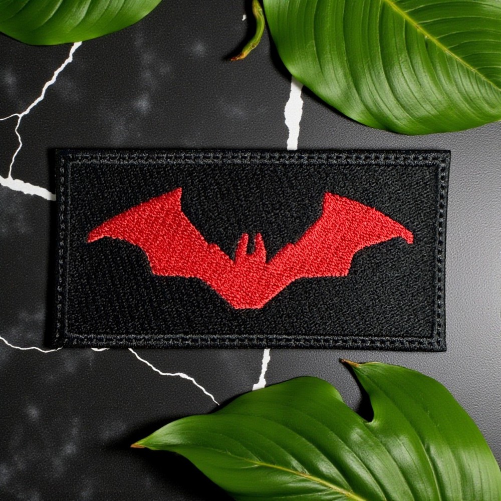 The Bat Embroidery Patch 2" X 4"