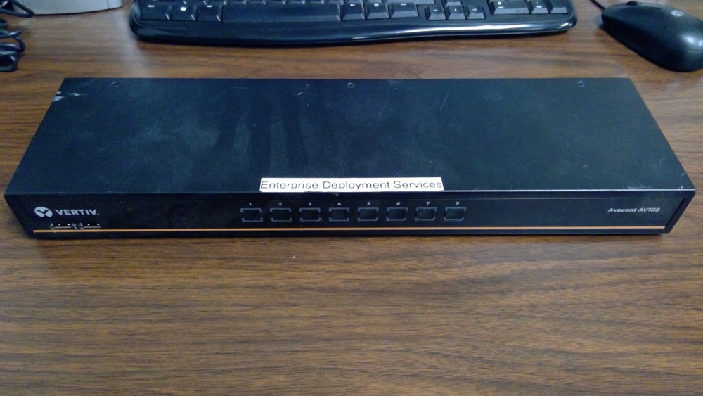 Vertiv Avocent AV108 8-Ports Basic KVM Switch