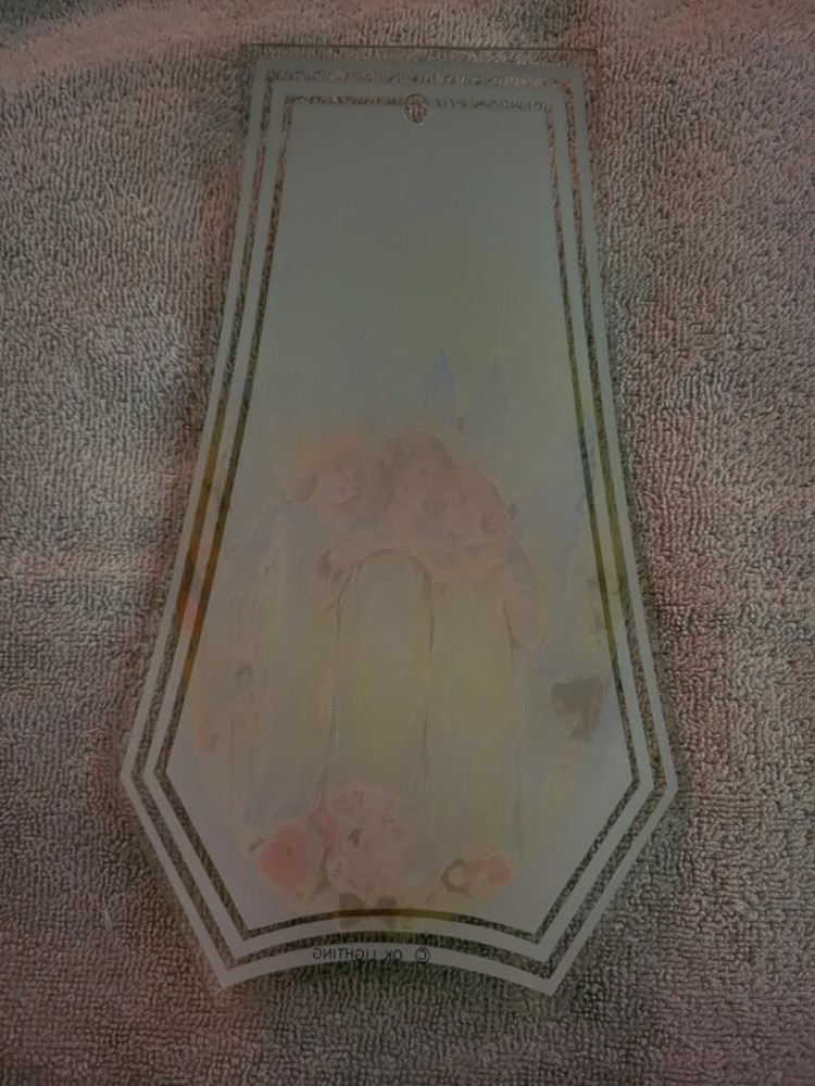 Vintage OK Lighting THREE ANGELS Touch Lamp Replacement Panel