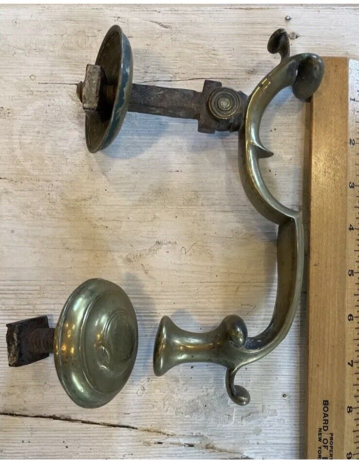 ANTIQUE c.1872 VICTORIAN DOCTORS DOORKNOCKER