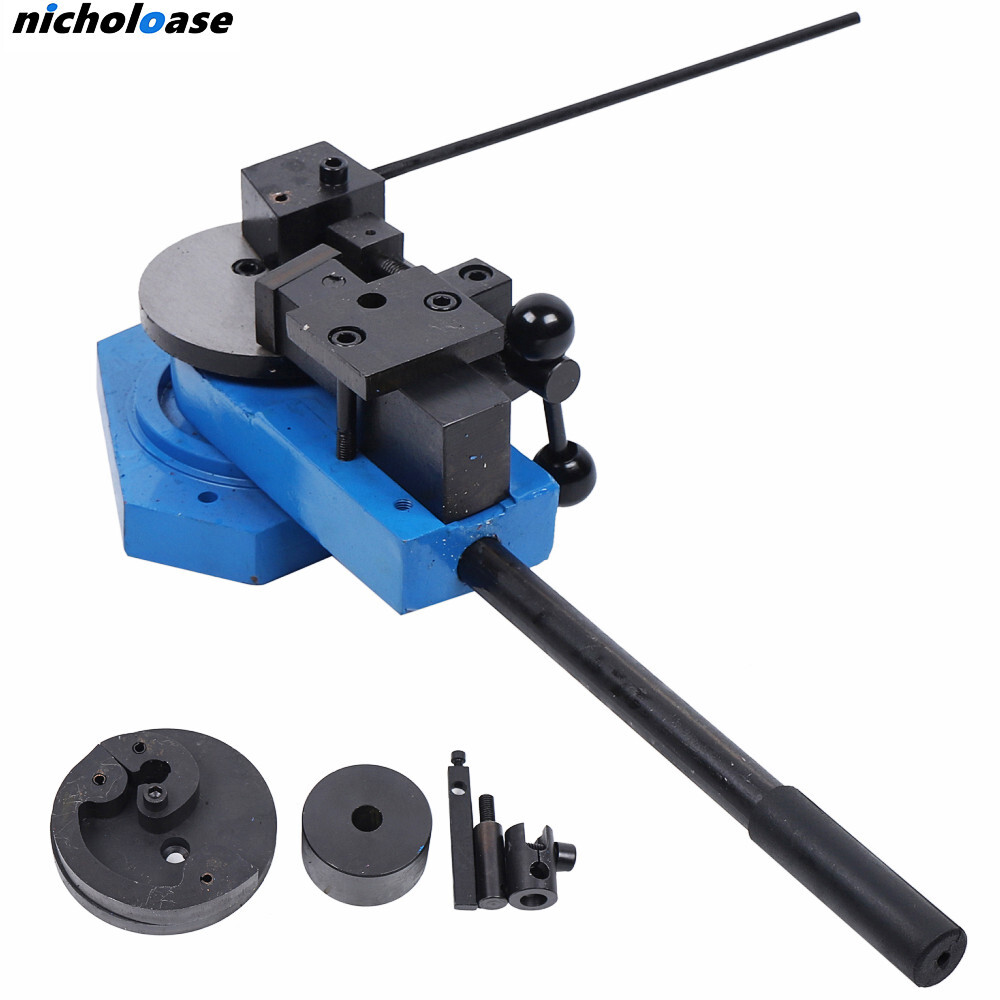 Pipe Bender SBG-40 Square Round Bar Radius Scroll Flat Tube Bender Bending Tool