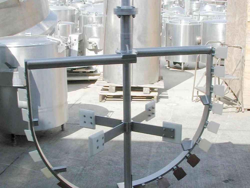 STEAM KETTLE AGITATION, SINGLE TWIN DOUBLE MOTION BLEND SHEAR SCRAPE SURFACE !
