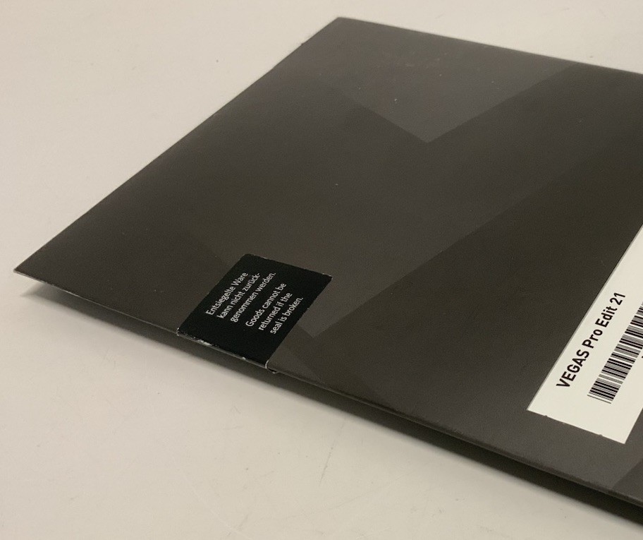 VEGAS Pro Edit 21 Video Editing SOFTWARE New Sealed