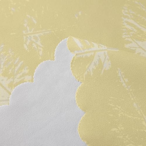 Rectangle Table Cloth Waterproof Heavy Duty 70" x 52" (Rectangular) Yellow